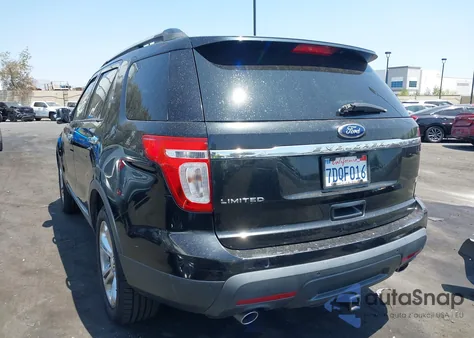 2013 Ford Explorer Limited from USA, damaged, VIN 1FM5K7F85DGC01181